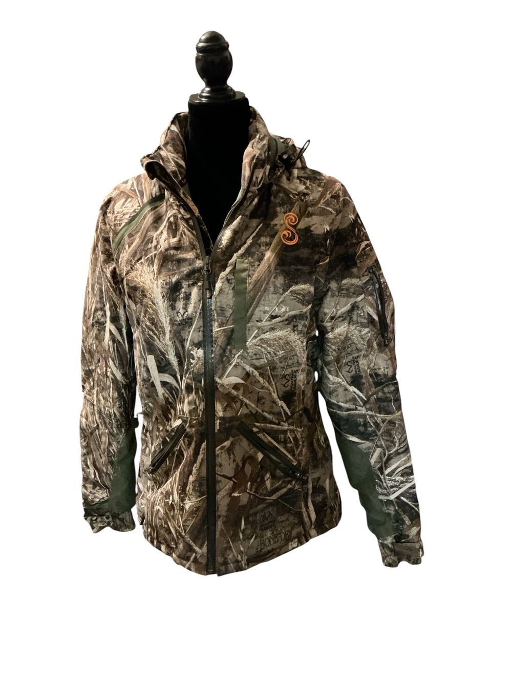 Othr Women's Camouflage Ski Jacket with Olive Accents